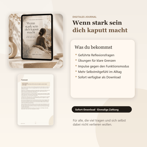 Wenn stark sein dich kaputt macht - Light After Rai