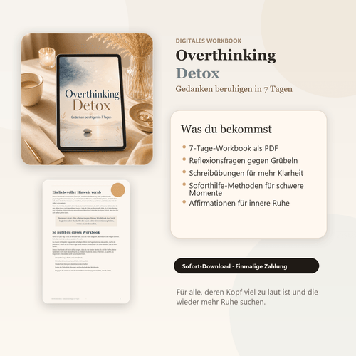 Overthinking Detox – Gedanken beruhigen in 7 Tagen - Light After Rai