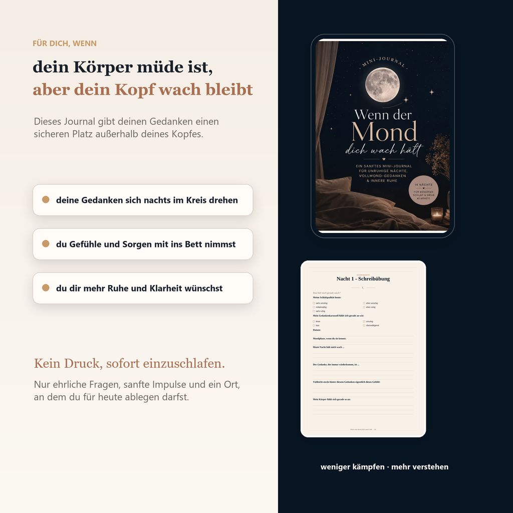 Wenn der Mond dich wach hält