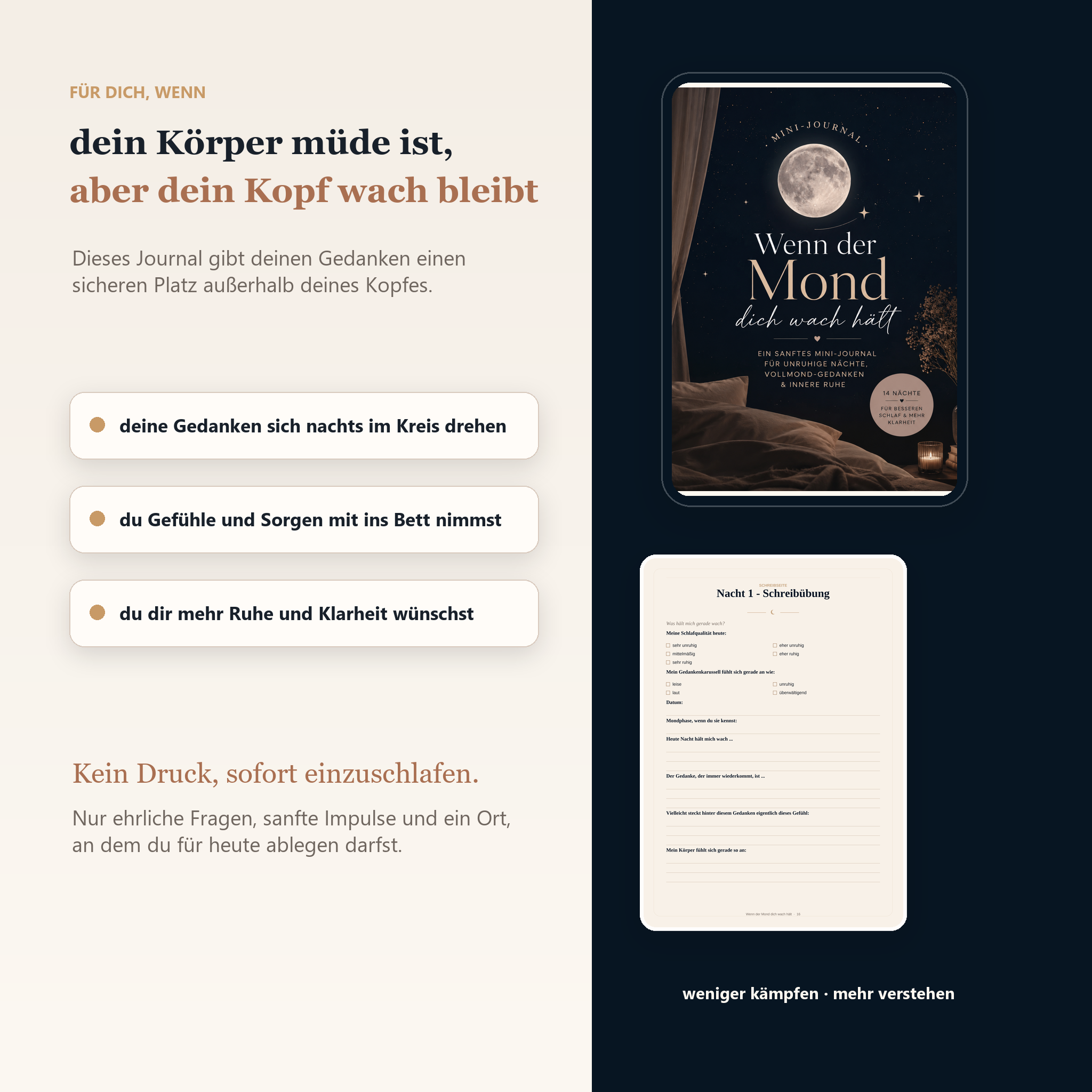 Wenn der Mond dich wach hält