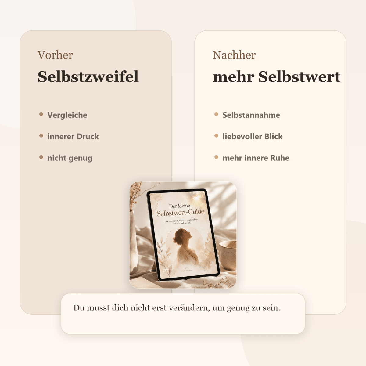 Der kleine Selbstwert Guide - Light After Rai