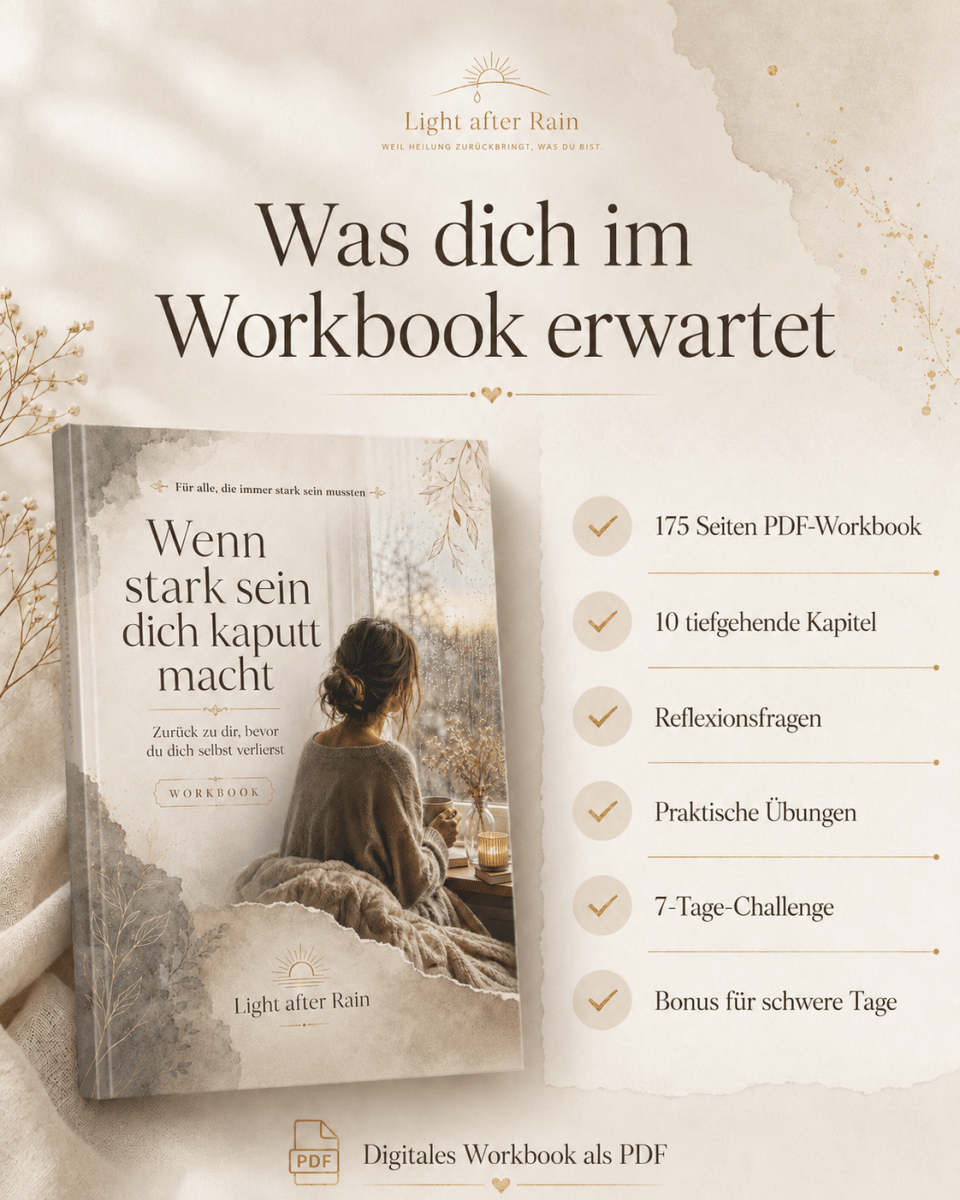 Wenn stark sein dich kaputt macht