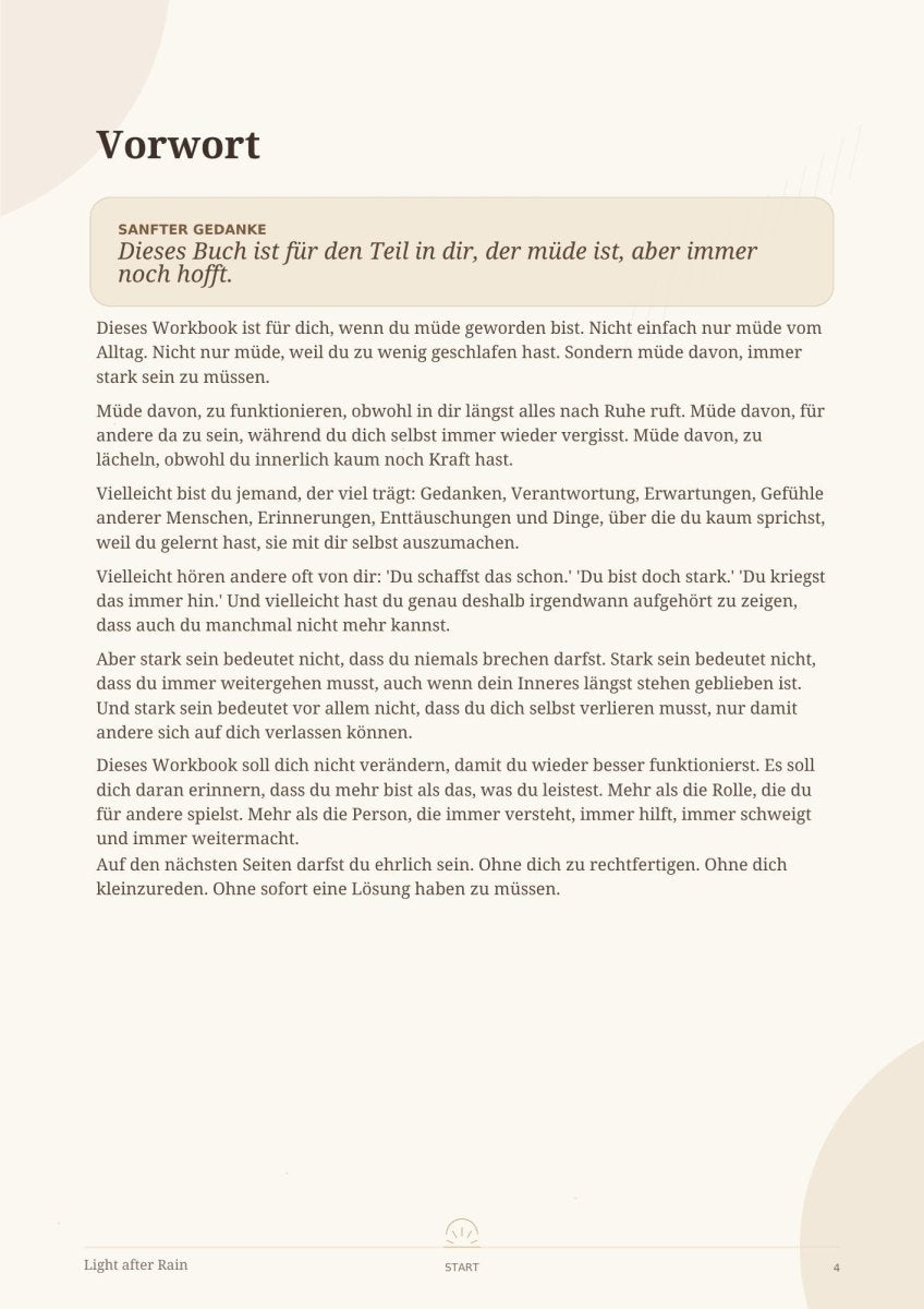 Wenn stark sein dich kaputt macht